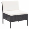 Picture of Outdoor Lounge Set - Black