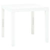 Picture of Outdoor White Plastic Table 30"