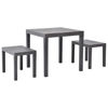 Picture of Outdoor Plastic Table with 2 Benches