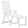 Picture of Patio Folding Lounger - White