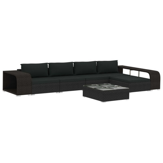 Picture of Outdoor Lounge Set - Black