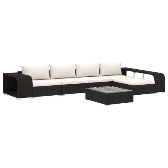 Picture of Outdoor Lounge Set - Black