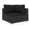 Picture of Patio Sectional Corner Chair - Black
