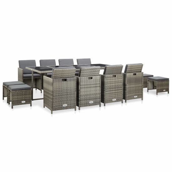 Picture of Outdoor Dining Set - Gray