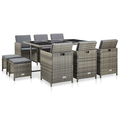 Picture of Outdoor Dining Set - Gray