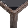 Picture of Outdoor Patio Table - 48" Brown