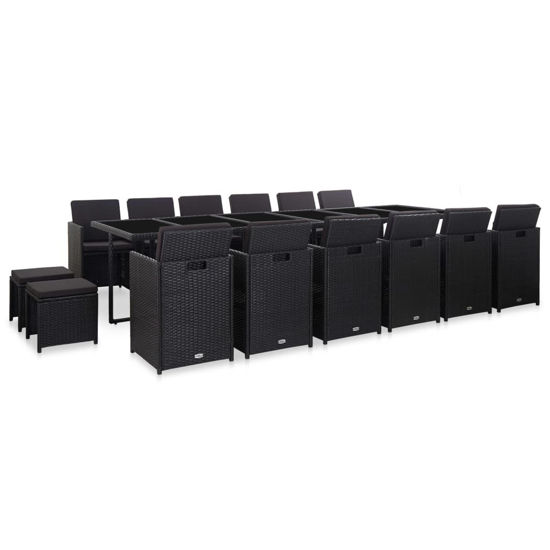 Picture of Outdoor Dining Set - Black