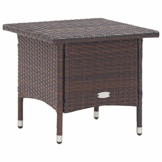 Picture of Outdoor Tea Table 19" Brown