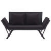 Picture of Outdoor Bench 69" - Black