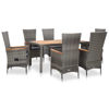 Picture of Outdoor Dining Set - Gray