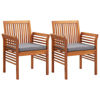 Picture of Outdoor Dining Chairs 2 pc