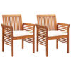 Picture of Outdoor Dining Chairs - 2 pcs