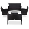 Picture of Outdoor Lounge Set - Black