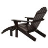 Picture of Outdoor Chair with Ottoman - Brown