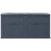 Picture of Outdoor Garden Storage Box 84.5 gal - Black