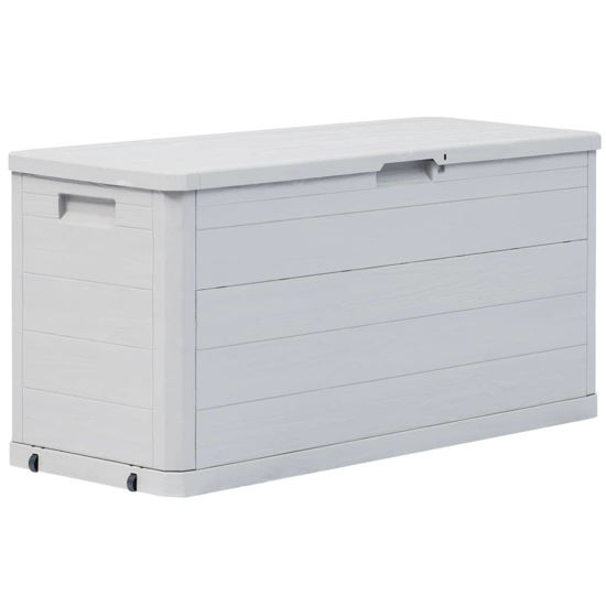 Picture of Outdoor Garden Storage Box - Light Gray