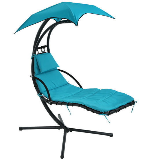 Picture of Outdoor Lounger Swing - Blue