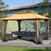 Picture of Outdoor 10'x12' Gazebo with curtains