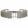 Picture of Outdoor Hot Tub Surround - Gray