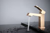 Picture of Single Hole Bathroom Faucet - Rose Gold