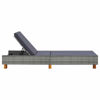 Picture of Outdoor Lounger - Gray