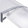 Picture of Outdoor Door Canopy 118" - Gray Transparent