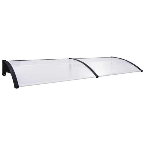 Picture of Outdoor Door Canopy 78" - Black Transparent