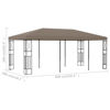 Picture of Outdoor Gazebo Tent 19" x 10"