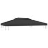 Picture of Outdoor 13' x 10' Top Replacement Tent Gazebo 2-Tier - Black
