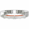 Picture of Outdoor Hot Tub Surround - Light Gray