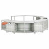 Picture of Outdoor Hot Tub Surround - Light Gray