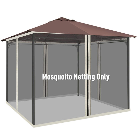 Picture of Outdoor Replacement Mesh Mosquito Netting for 10' x 10' Tent