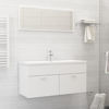 Picture of 39" Bathroom Furniture Set with Mirror - White