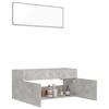 Picture of 39" Bathroom Furniture Set with Mirror - Concrete Gray