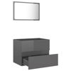 Picture of 23" Bathroom Furniture Set with Mirror - Gray