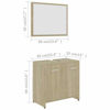 Picture of 23" Bathroom Furniture Set with Mirror - Sonoma Oak