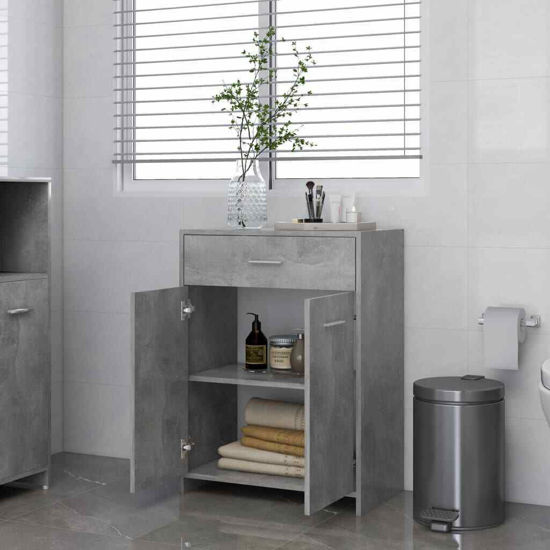 Picture of 23" Bathroom Cabinet - Concrete Gray