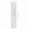 Picture of 12" Bathroom Cabinet - White