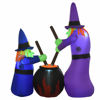 Picture of Outdoor Halloween Inflatable Witches