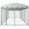 Picture of Outdoor Dog Kennel with Roof - 25'