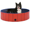 Picture of Foldable Dog Swimming Pool - Red PVC