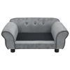 Picture of Dog Plush Sofa - Gray