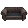 Picture of Dog Plush Sofa - Brown