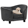 Picture of Dog Plush Sofa - Gray