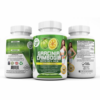 Picture of Fat Burner Weight Loss Garcinia Cambogia 3000 mg - 2 Bottles