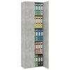 Picture of Office Chipboard File Cabinet - Gray