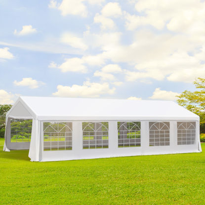 Picture of Outdoor Tent 32'x20' Gazebo Carport - White