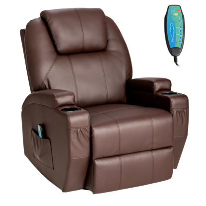 Picture of Living Room Massage Chair Recliner - Brown