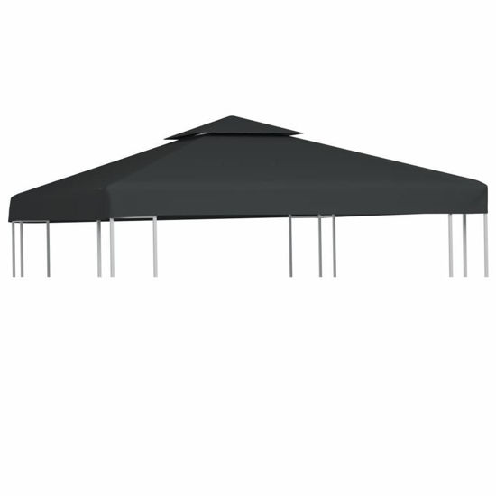 Convenience Boutique / Outdoor 10' x 10' Tent Top Cover Dark Gray
