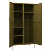 Picture of Industrial Locker Steel Wardrobe Storage Cabinet 35" - O Green